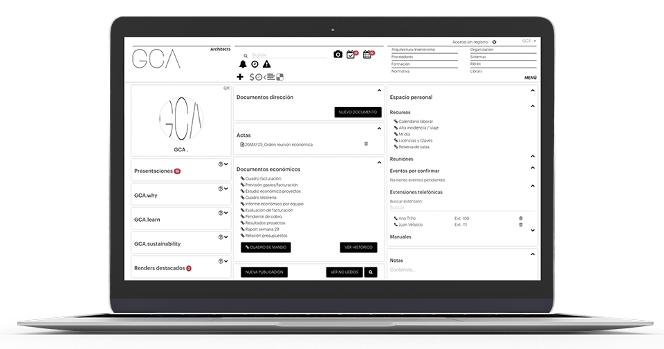 Intranet GCA