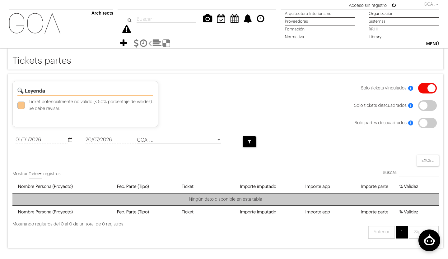Intranet GCA